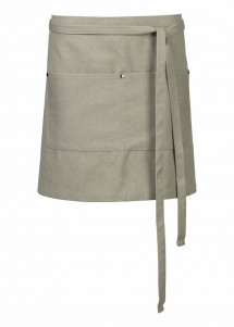 Vorbinder Canvas in Grün  - Unisex Bistroschürze