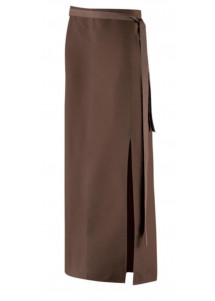 Bistroschürze mit Schlitz in Toffee