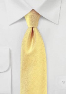 Krawatte Herring-Bone gelb