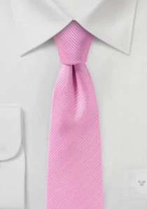  - Krawatte Streifenstruktur pink