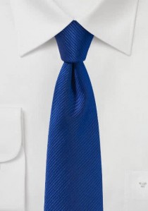  - Krawatte Streifenstruktur blau