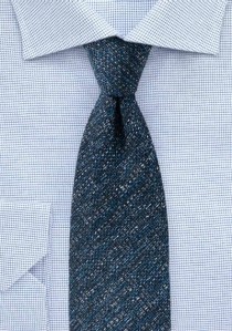  - Krawatte Wolle dunkelblau