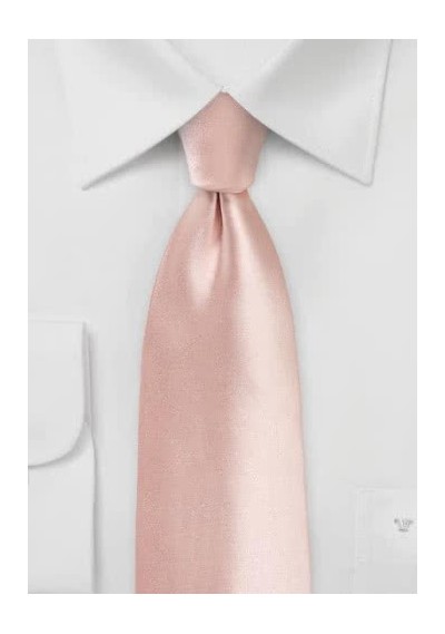 Krawatte Gummizug rosé - 