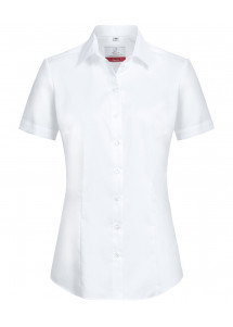  - Kurzarm Damen-Bluse  /  Exklusive Qualität