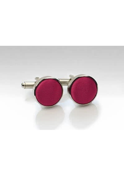 Cufflinks Stoff weinrot - 