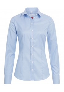 Damen-Bluse / Slim Fit (bleu)