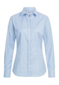  - Damen-Bluse  in regular fit (bleu)