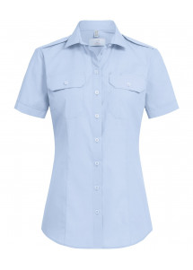 Pilotbluse für Damen / Kurzarm / Basic Kollektion